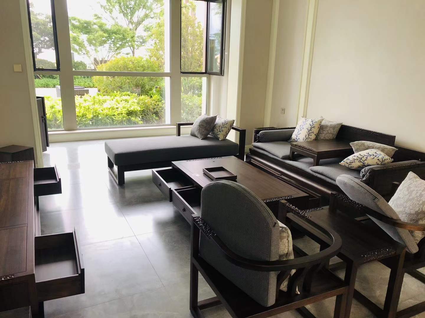 白河海信君悦230平大平层除甲醛